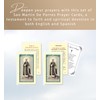 St Martin Prayer Card - Laminated San Martin De Porres