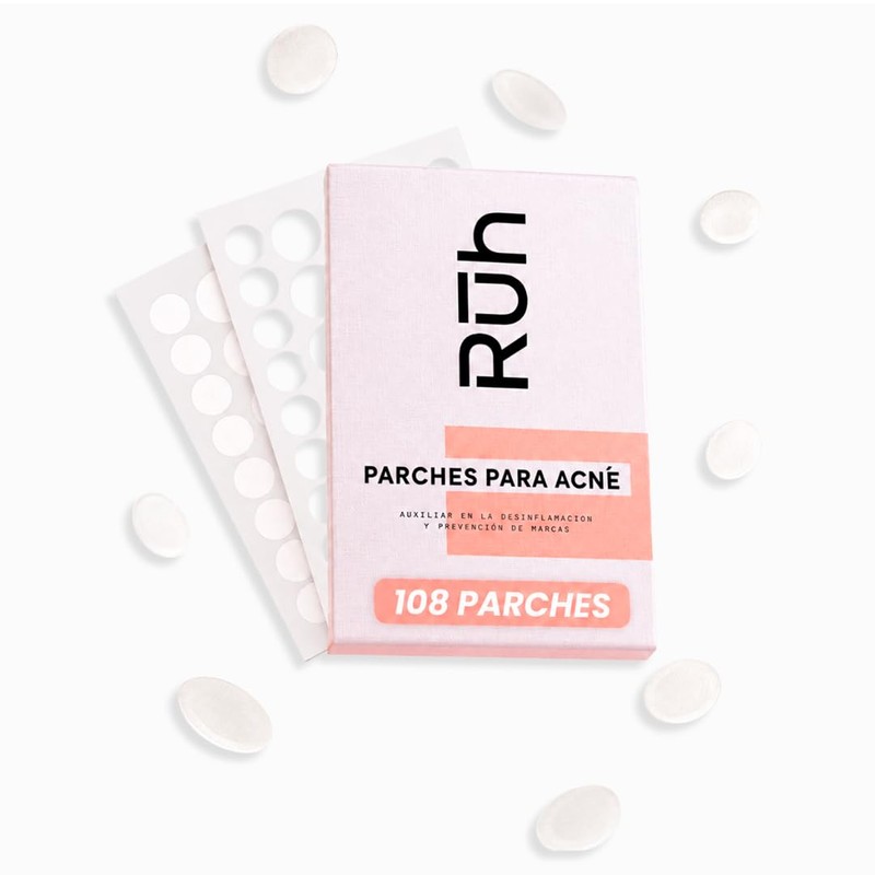 Parches para Acné 108 Pack – Parches Hidrocoloides Transparentes para