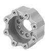 4pcs 8x32 to 17mm Hex Adapters for 8x32 3.8in Wheels