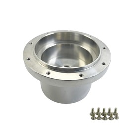 Flashpower Steering Wheel Adapter 9 bolt Boss Kit Polished Compatible with MG MGB GT and Roadster 1977-80