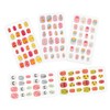 Healvian 120pcs Full Cover Nail Tips for Boys and Girls