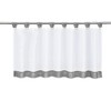 Yujiao Mao Voile Panel Curtains with Tabs, Pack of 1