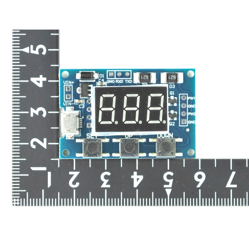 Variable PWM Signal Generator with Frequency Indicator (Board)