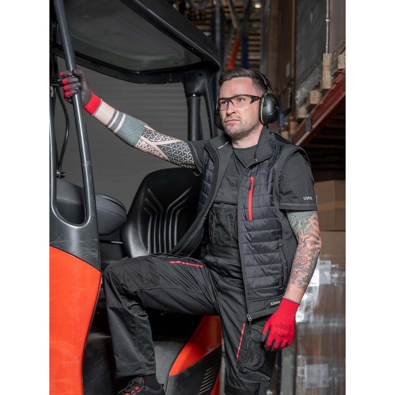 Uvex i-works Safety Glasses - Work Safety Glasses with Supravision