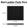 4 Pcs Bunk Bed Ladder Pads Thicker Cushion Non-Slip Covers
