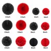 Red Black Party-Decoration Graduation Banner - 14pcs Kits Cap Garland
