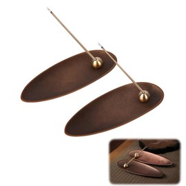 Ruleheai Incense Holder, Incense Holder, Dish for Buddhist Altar, Japanese Style, Metal Incense Burner, Interior Incense Burner, Disassemble, Easy to Clean, Mini Buddhist Altar, Incense Holder