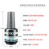 Oxxi professional 1x15ml Cashemir mattes Decklack Gel Nagellack