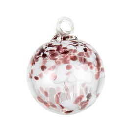 Dale Tiffany Hand Blown Glass, 8" Diameter Enchanted, Tree of Life Collection, Witch Globe Hanging Garden Indoor/Outdoor Decorative Ornament Gazing Ball