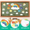 Tatuo 69 Pcs Calm Down Cloud Mini Bulletin Board Set