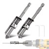 2Pcs Spring-loaded Screw Holder Bit,Scalable Screw Drive Guide Drill Bit