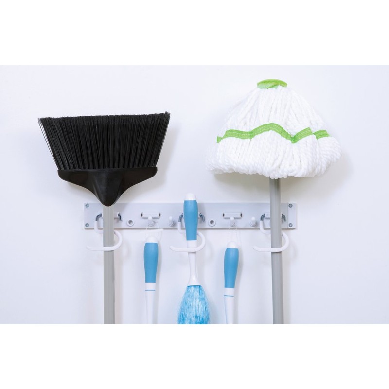 Lehigh SR16 Adjustable Storage Organizer Hanger, White