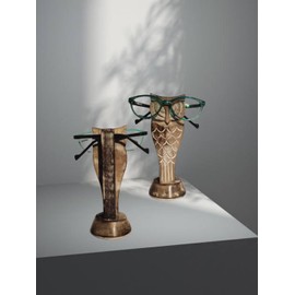 Generic Wooden Owl Glasses Holder for Desk Eyeglasses Storage Rack Stand Table Top Sunglasses Stand for Countertop, Brown