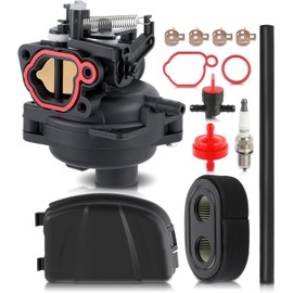 799584 Carburetor for 550EX 625EX 675EX 725Exi 093J02 09P702 103M02 104M02 Series Engine, Carburetor for Craftsman M110 M220 Lawn Mower, with Air Filter and Cover