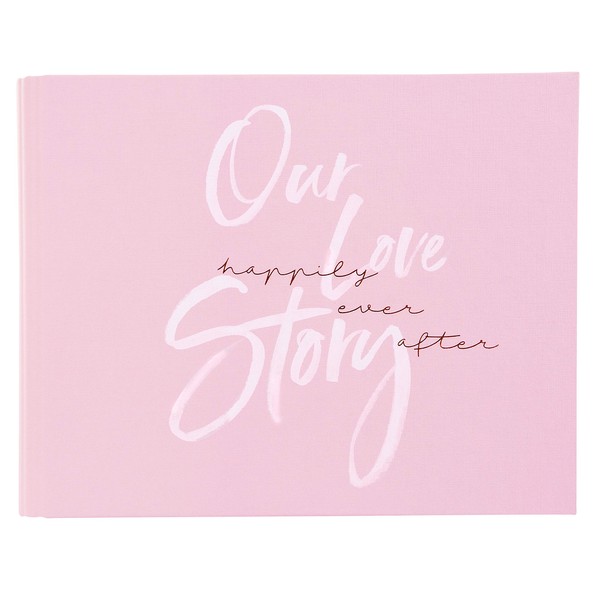 goldbuch 47168 Wedding Guest Book Our Love Story, Photo Guest