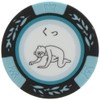 Hokushin Trading Green Marker, Casino Chip Marker, Cool Moving Bear