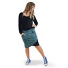 JULENDO Sewing Pattern Jersey Skirt in Wrap Look Pia Size