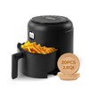 MIRASTON 2.8QT Digital Air Fryer, Space-Saving Mini Personal Air Fryers,