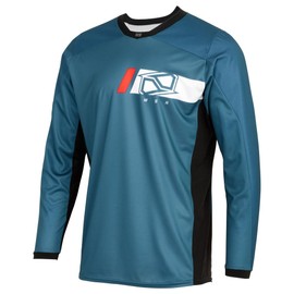 MSR Legend Dirt Bike Motocross MTB Offroad Jersey Small Blue