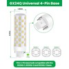 Makergroup GX24Q LED Bulbs, 4000K Neutral White, 4-Pin Base CFL