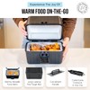 ZONETECH Heating Lunch Box - Premium Quality Electric Insulated Lunch