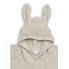 Jollein Badeponcho 65x62 cm Nougat Kapuzenbadetuch Handtuch beige | 533-550-00093