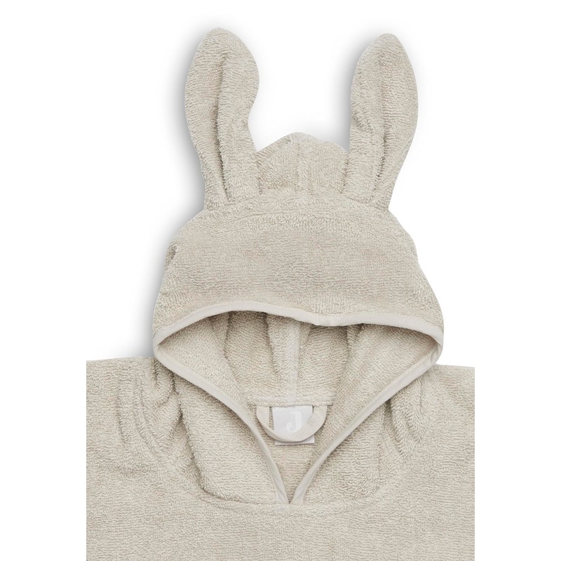 Jollein Badeponcho 65x62 cm Nougat Kapuzenbadetuch Handtuch beige | 533-550-00093