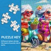 Summer Beach 1000 Piece Puzzle for Adults, PICKFORU Funny Beach