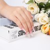 3 Packs Bling Coffin Press on Nails Cute Long Square