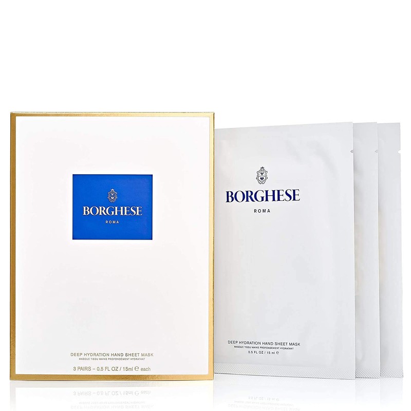 Borghese Deep Hydration Hand Sheet Masks - Pair of 3