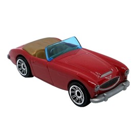 Matchbox Collectible Die-Cast Red Sports Car - Road Trip Series - Inspired by '63 Austin Healey Roadster - FHX27-21/35