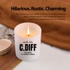 Smells Like C. Diff Candle Nurse Gifts Nurse Appreciation Gifts