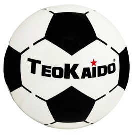 Cucuba Water Rubber Ball Volley Handball Water Ball Training or Game Diameter 22.5 cm White Black Size 5 - Weight 130 g