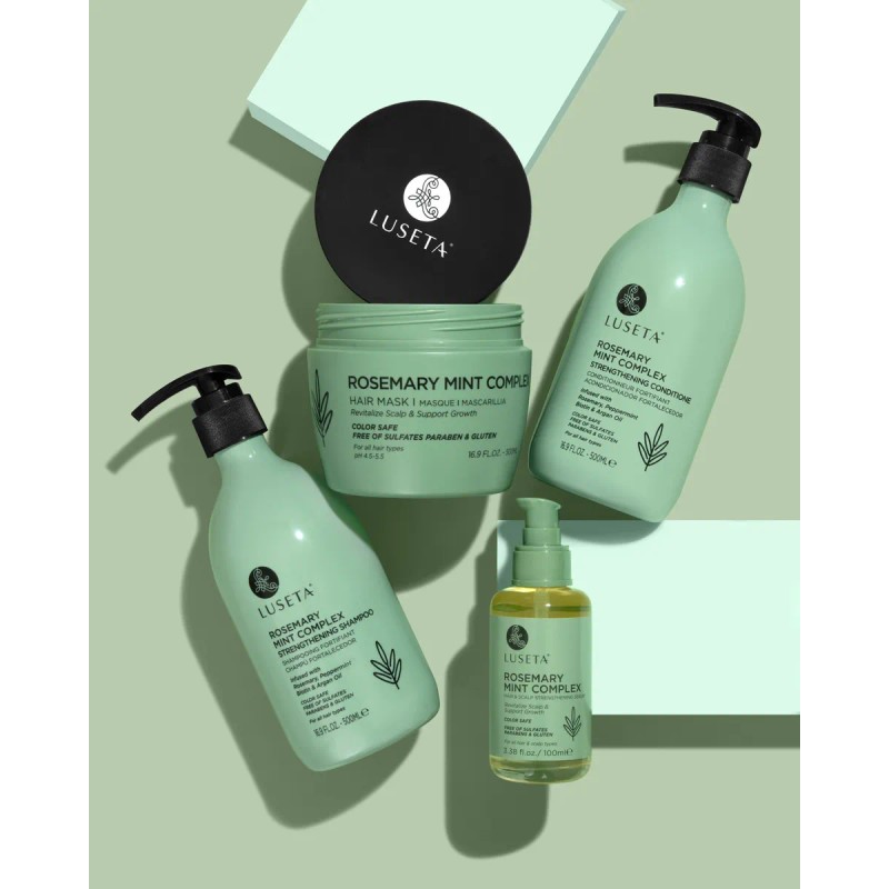 Mascarilla Capilar Luseta Complejo De Romero Y Menta Hidrata