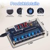 Binary to Decimal Converter, DIY Soldering Kit, Electronic Learning Module