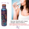 Rastogi Handicrafts Pure Copper Water Bottle for Ayurvedic Health Benefits