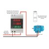 Jeffergarden Electric Meter Monitor AC 80-300V 0-100A Digital Power Meter