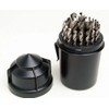 Drill America Drill Bit Round Plastic Index/Case, 1/16-1/2 by 64ths