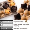HIDOSNG Tulip Cupcake Liners, 200pcs Baking Paper Cups, Cupcake Muffin