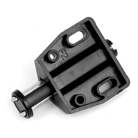 Micro Trader 8PCS BLACK MAGNETIC PUSH TO OPEN SYSTEM DAMPER FOR CABINET CUPBOARD DRAWER