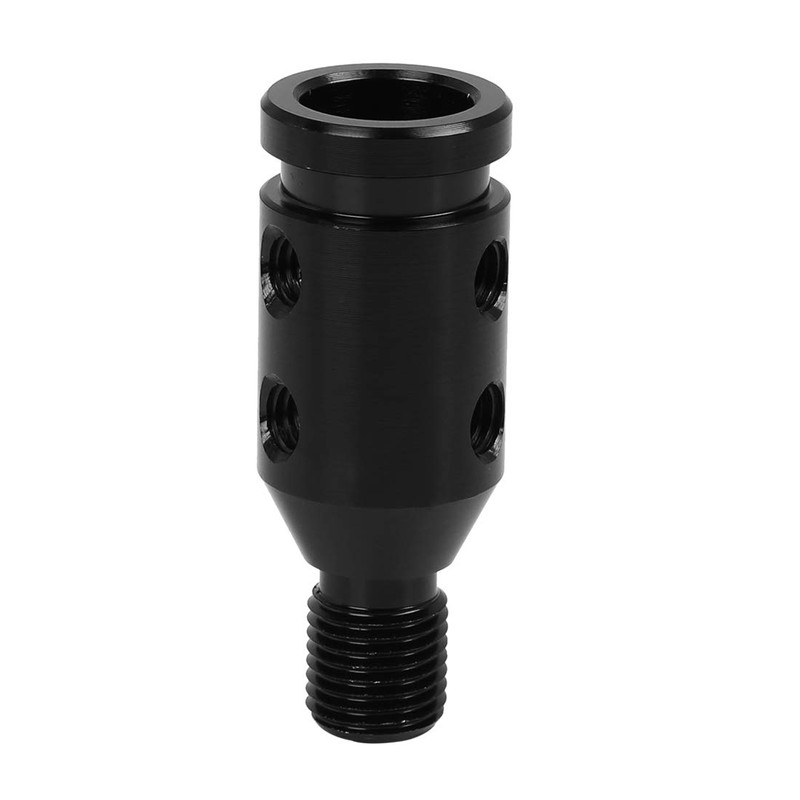 X AUTOHAUX M12x1.25 Car Black Gear Shift Knob Adapter for