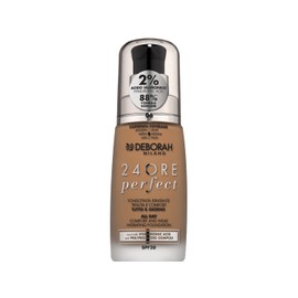 Deborah Milano - 24 Hours Liquid Foundation Perfect Moisturising SPF 20, N.6 Caramel, 30.0 ml, 1