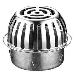 Stainless Steel Anti-Clog Roof Floor Drain, Multi Size Gutter Sewer Drain Filter, Suitable for Yard Roof Anti Blocking Floor Drain, 90mm