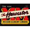 Minneapolis Moline The Harvestor 9" x 12" Metal Sign