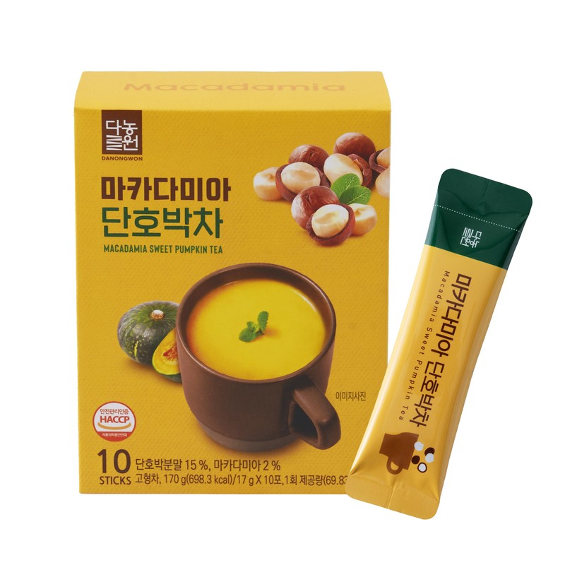 다농원 마카다미아 단호박차 Danongwon Macadamia Pumpkin Tea