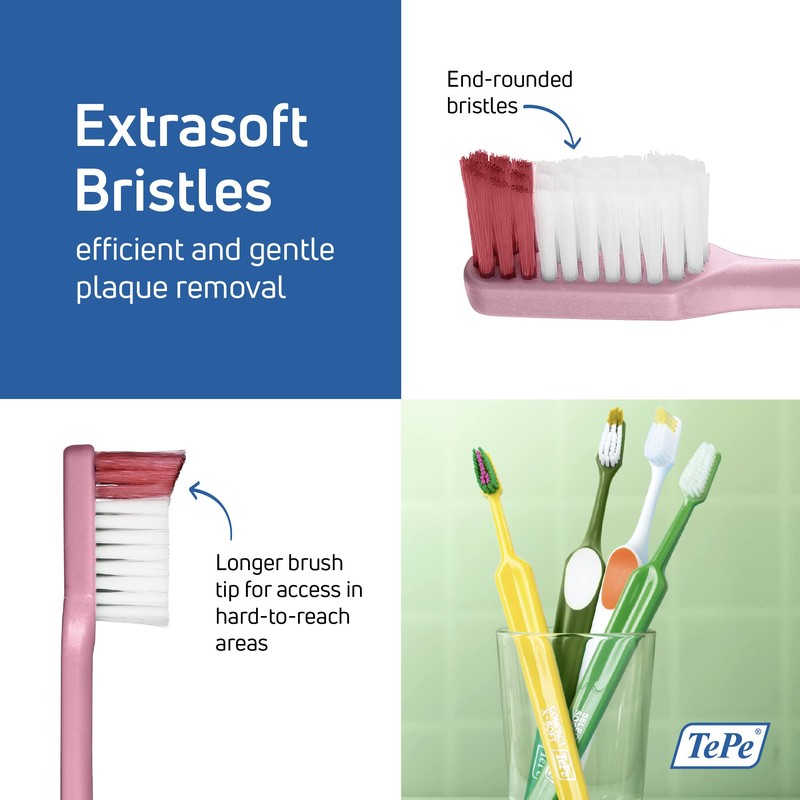 TEPE Nova Zahnbürste Medium Für eine effektive und gründliche Zahnreinigung
