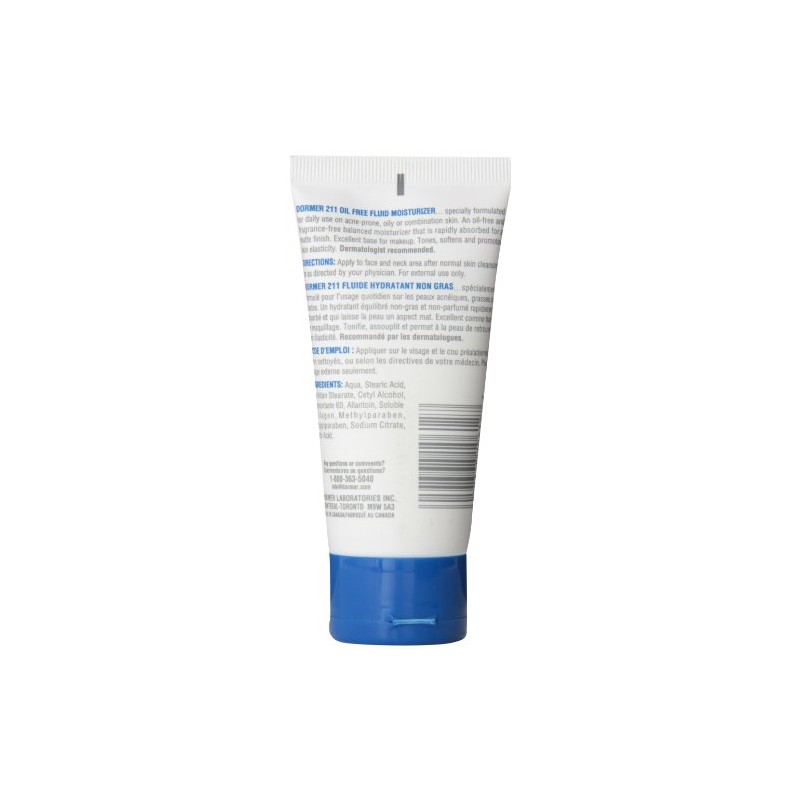 Oil-Free Fluid Moisturizer - Toning Moisturizer and Makeup Base for