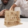 Bird's Wood Shack Gothic Mansion Model Kit - 3D Wooden