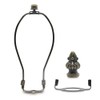 Lamp Shade Harp Holder,8 Inch Bronze Lamp Harp Kit,Fit Both