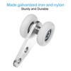 sourcing map 10pcs Trolley Assembly Roller, Sliding Track Roller Sliding